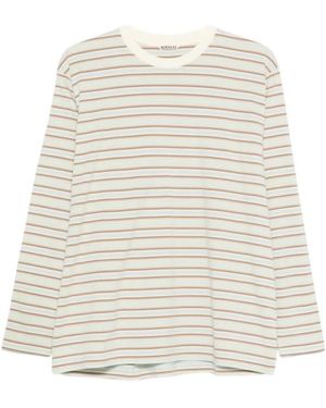 AURALEE Long Sleeve Tops - Natural