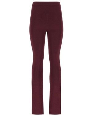 Laneus Slim-Fit Trousers - Rouge