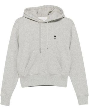 Ami Paris Hoodies - Gris