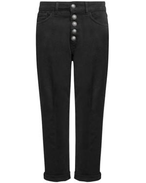 Dondup Koons Loose-Fit Jeans - Schwarz