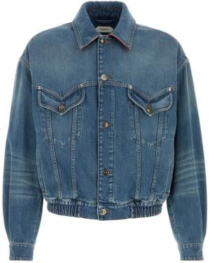 Versace Denim Jackets - Blue