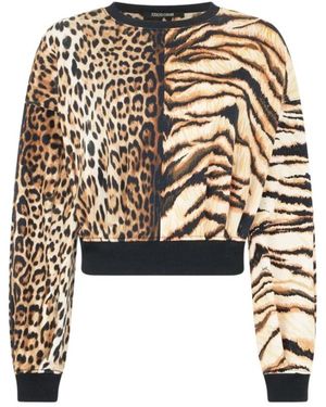 Roberto Cavalli Sweatshirts - Black