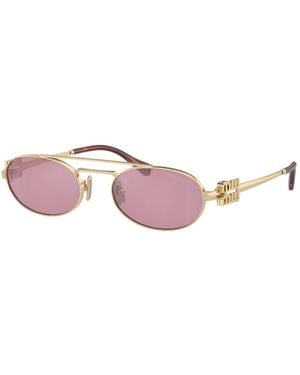 Miu Miu Mu 54Zs Zonnebril - Roze