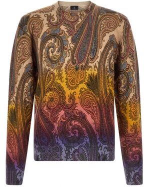 Etro Rundhals-Pullover - Mehrfarbig