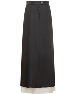 Peter Do Maxi Skirts - Negro