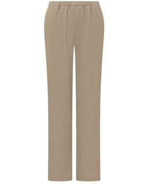 Loulou de Saison Straight Trousers - Natural