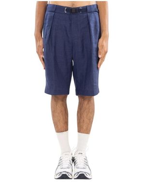 White Sand Casual Shorts - Bleu