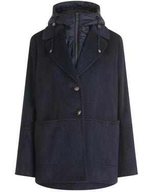 GIL BRET Single-Breasted Coat - Blauw