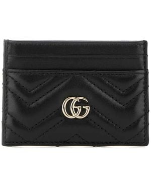 Gucci Gg Marmont Kaarthouder - Zwart