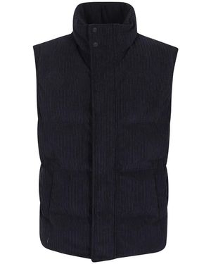 Herno Jassen ,Blauw ,Nylon Technische Gilet