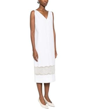 Carven Midi Dresses - White