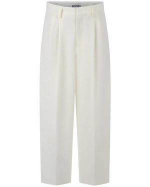 Rossi Wide Trousers - Blanco