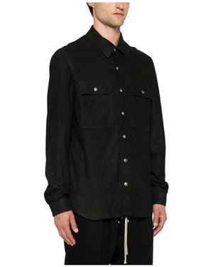 Rick Owens Outershirt - Zwart