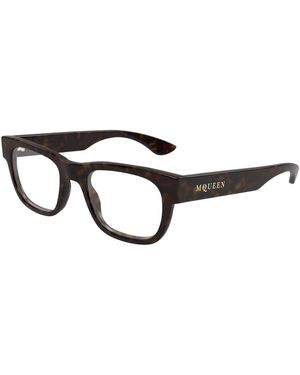 McQueen Am0531O Optical Frame - Zwart