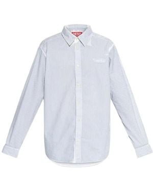 DIESEL Casual Shirts - Blu