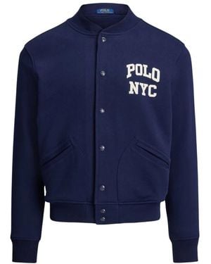 Ralph Lauren Bomber Jackets - Blue