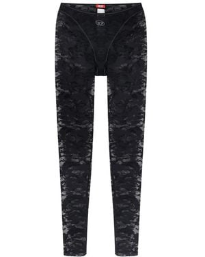 DIESEL Leggings - Zwart
