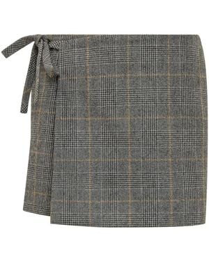 KENZO Short Skirts - Gris