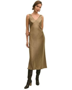 Brooks Brothers Midi Dresses - Metallic