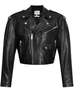 Halfboy Jackets > Leather Jackets - Zwart