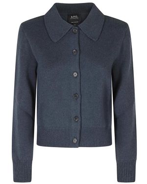 A.P.C. Truien & Vesten ,Blauw ,Marie Cardigan