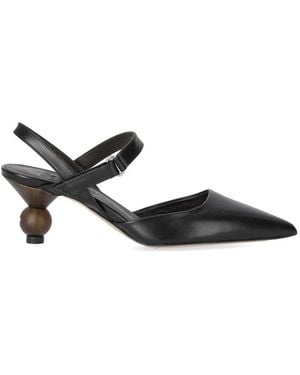 Weekend by Maxmara Court Shoes - Black