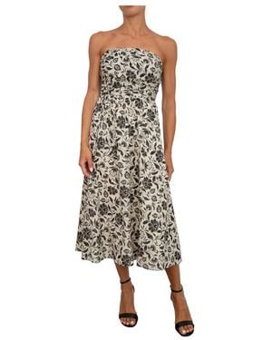 iBlues Midi Dresses - Brown