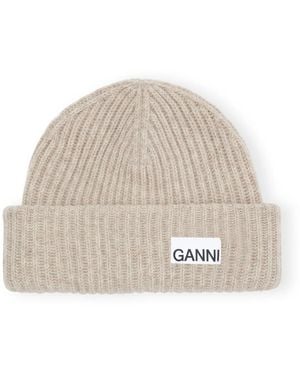 Ganni Beanies - Natural
