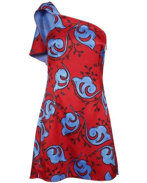 Versace Jeans Couture Short Dresses - Red