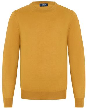 Fedeli Cashmere Knitwear - Yellow