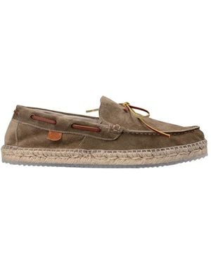 Espadrilles Boat Shoes - Brown