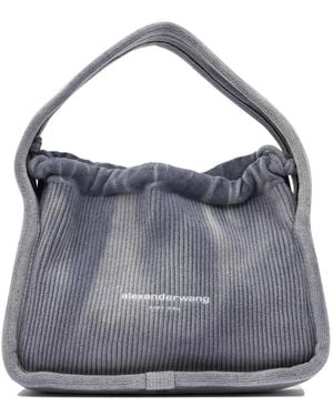 Alexander Wang Blau Umhängetasche Stilvolles Design