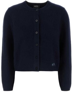 A.P.C. Cardigans - Blauw