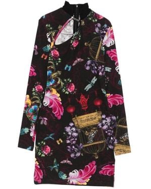 Versace Jeans Couture Short Dresses - Black