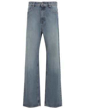Miu Miu Flare Jeans - Blue