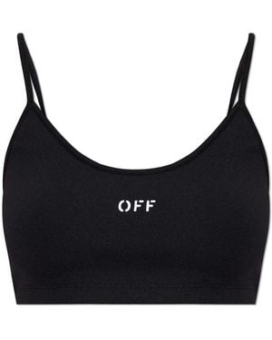 Off-White c/o Virgil Abloh Sleeveless Training Tops - Nero