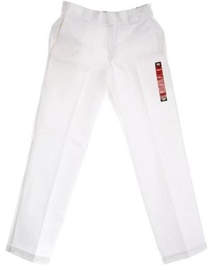 Dickies Straight Trousers - White