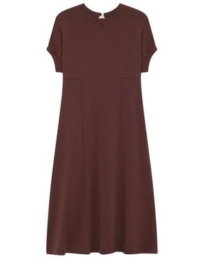 Alpha Studio Knitted Dresses - Brown
