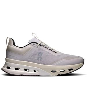 On Shoes Cloudnova X Flache Sneakers - Grau