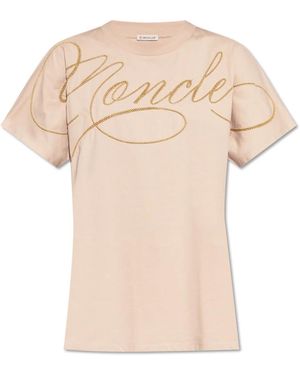 Moncler T-Shirts - Neutro