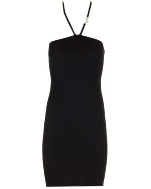 Amiri Midi Rok - Zwart