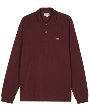 Lacoste Polo Shirts - Purple