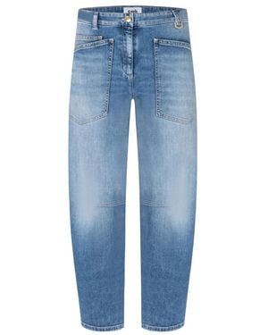 Cambio Cropped Jeans - Blue