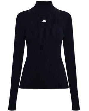 Courreges Turtlenecks - Azul