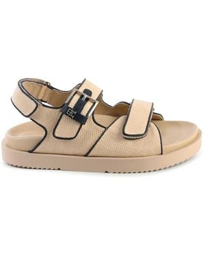 Tommy Hilfiger Flat Sandals - Natural