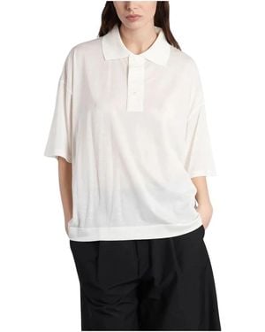 Ami Paris Polo Shirts - Bianco