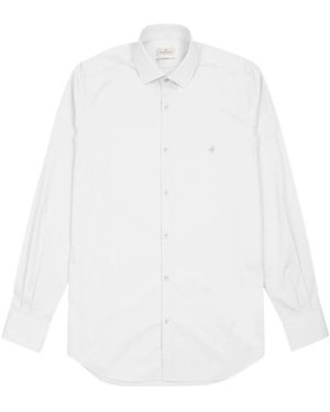 Brooksfield Casual Shirts - White
