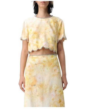 Philosophy Di Lorenzo Serafini Blouses - Metallic