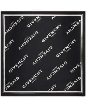 Givenchy Silky Scarves - Black