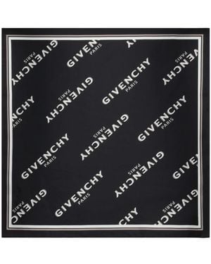 Givenchy Silky Scarves - Black